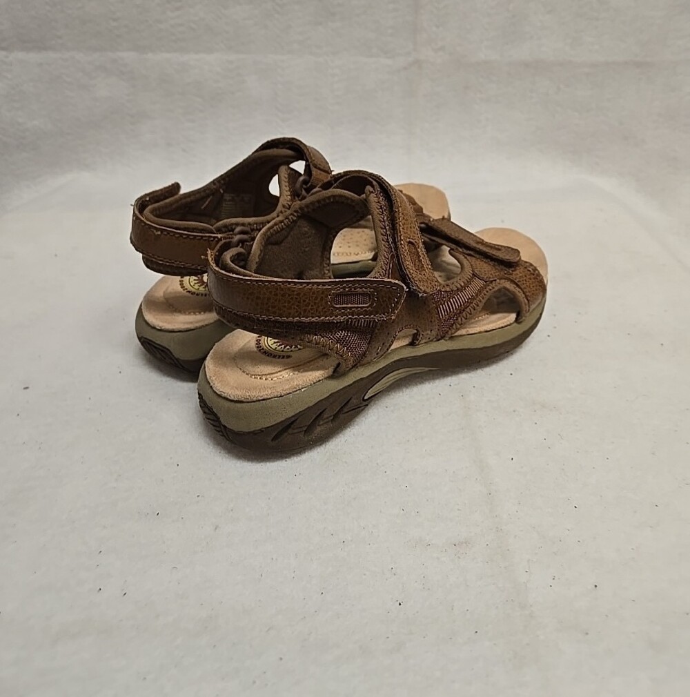 Earth Spirit Comfort Trek Brown Adjustable Strap Women's Sandals Sz 7 - Picture 4 of 8